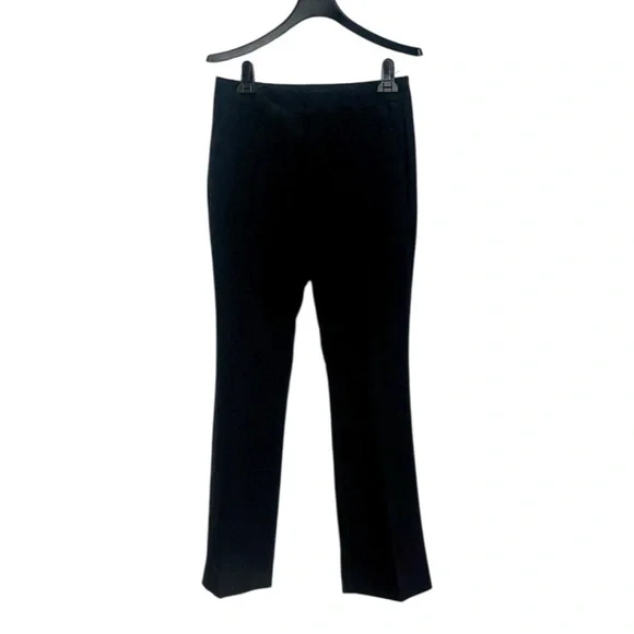 Banana Republic High Rise Bootcut Fit Black Pants Trousers Size 4P - Picture 4 of 9